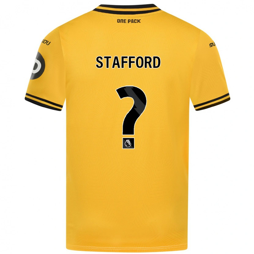 Danxen Herren Ollie Stafford #0 Gelb Heimtrikot Trikot 2024/25 T-Shirt Schweiz