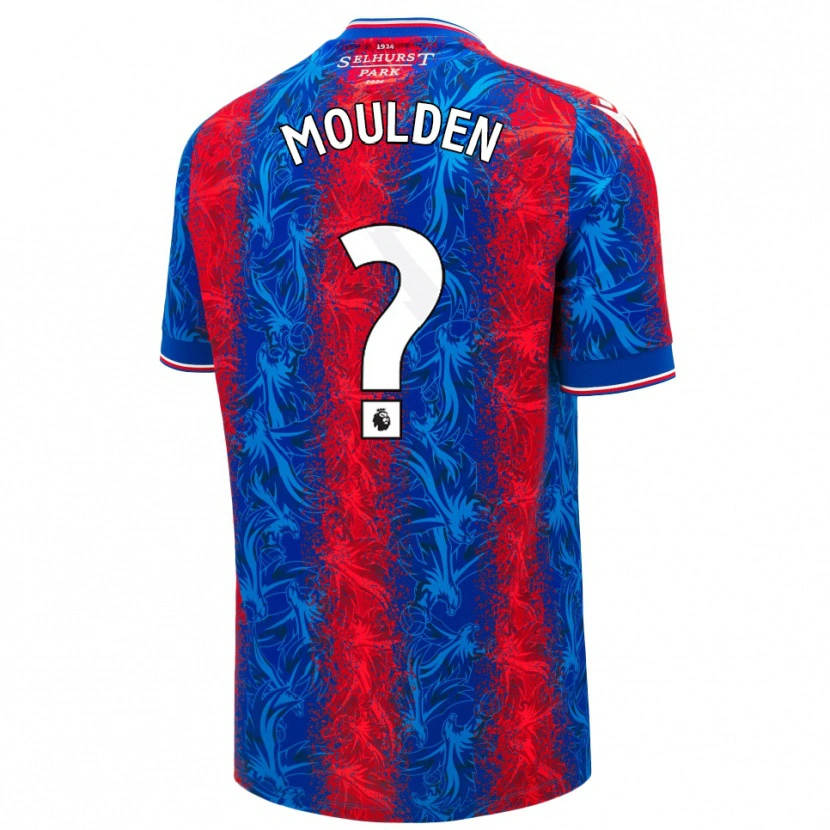 Danxen Herren Louie Moulden #0 Rot Blauen Streifen Heimtrikot Trikot 2024/25 T-Shirt Schweiz