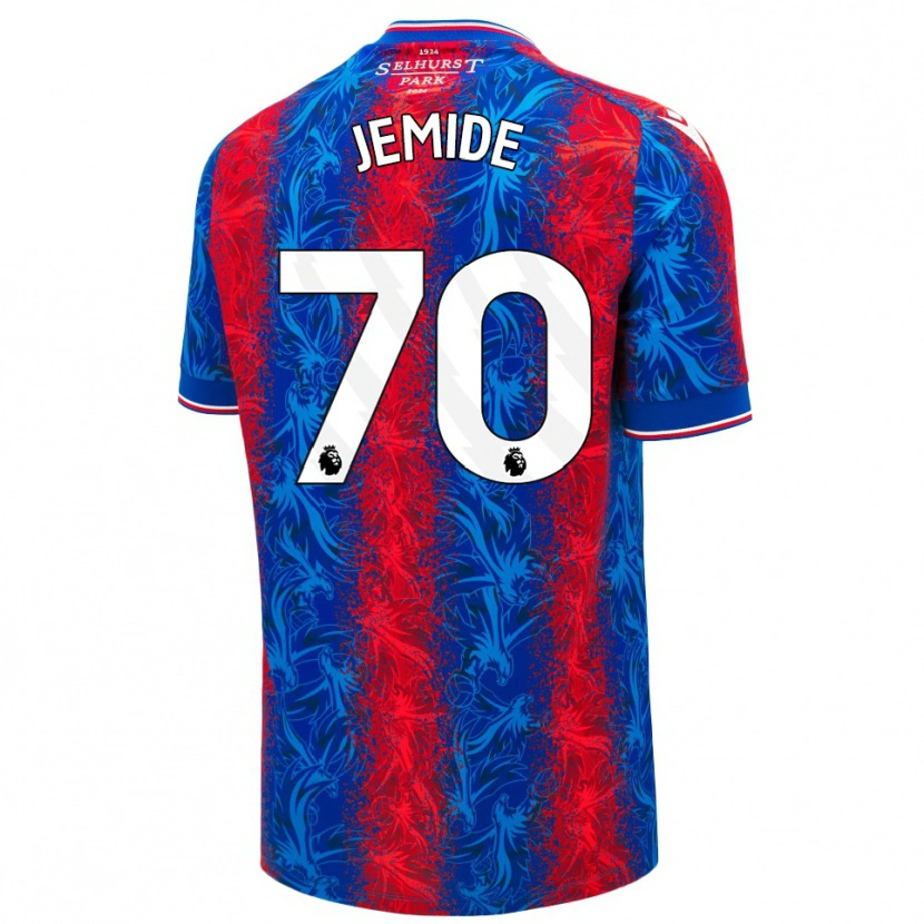 Danxen Herren Mofe Jemide #70 Rot Blauen Streifen Heimtrikot Trikot 2024/25 T-Shirt Schweiz
