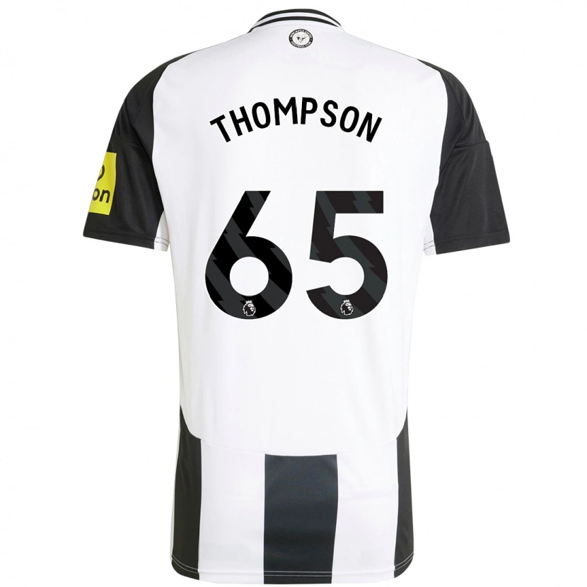 Danxen Herren Ciaran Thompson #65 Weiß Schwarz Heimtrikot Trikot 2024/25 T-Shirt Schweiz