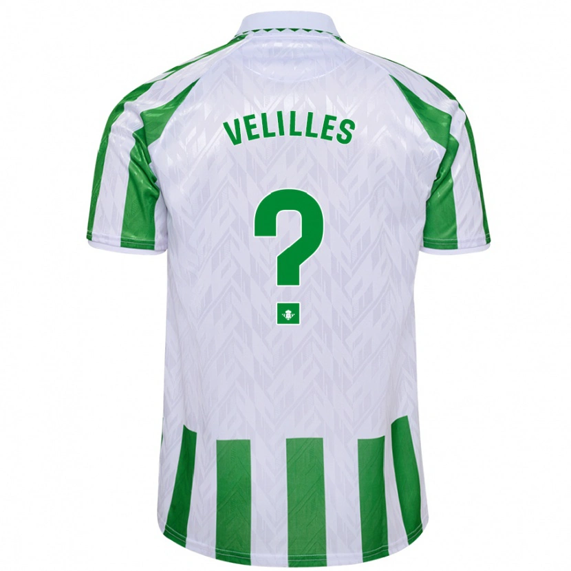 Danxen Herren Luis Velilles #0 Grün Weiße Streifen Heimtrikot Trikot 2024/25 T-Shirt Schweiz