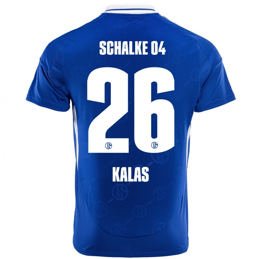 Danxen Herren Tomas Kalas #26 Königsblau Heimtrikot Trikot 2024/25 T-Shirt Schweiz