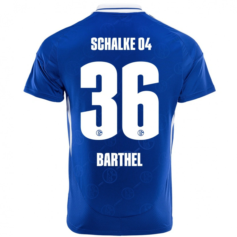 Danxen Herren Niklas Barthel #36 Königsblau Heimtrikot Trikot 2024/25 T-Shirt Schweiz