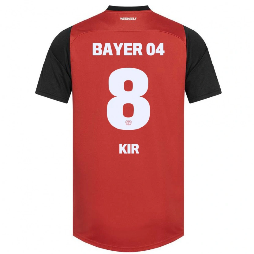 Danxen Herren Burak Kir #8 Rot Schwarz Heimtrikot Trikot 2024/25 T-Shirt Schweiz