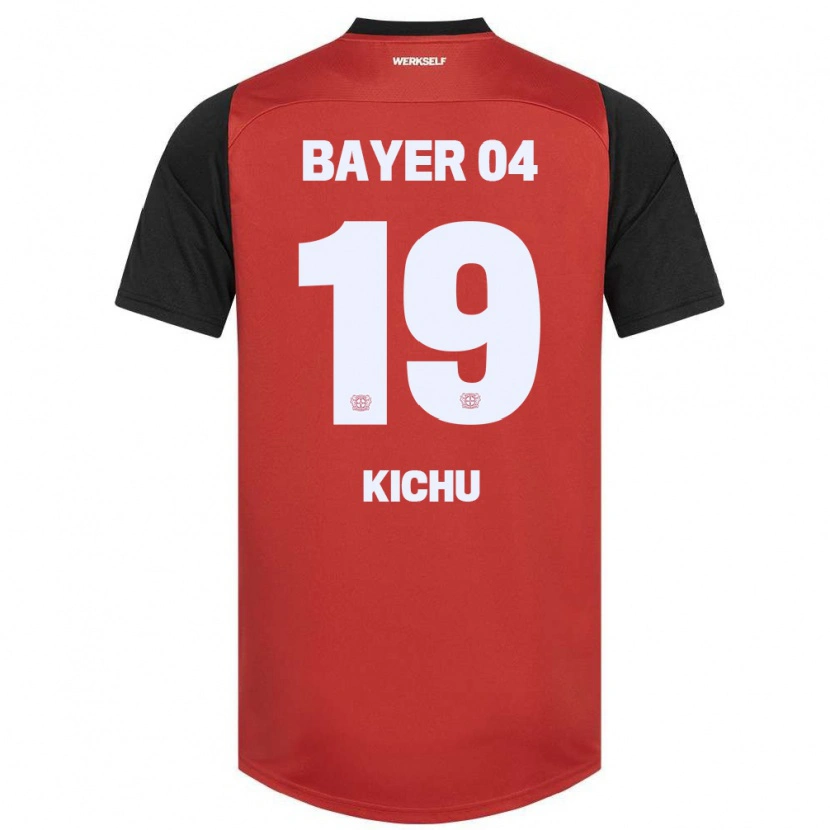 Danxen Herren Yassin Kichu #19 Rot Schwarz Heimtrikot Trikot 2024/25 T-Shirt Schweiz