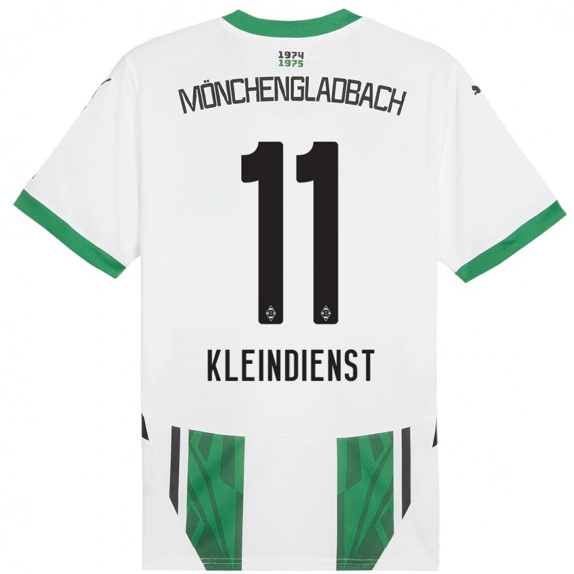 Danxen Herren Tim Kleindienst #11 Weiß Grün Heimtrikot Trikot 2024/25 T-Shirt Schweiz