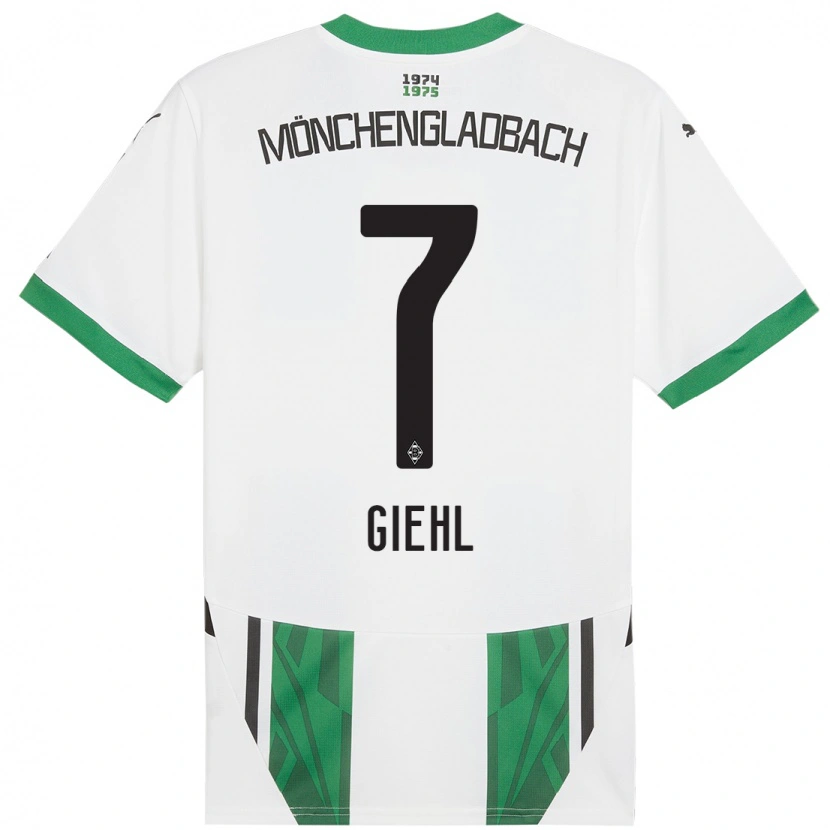 Danxen Herren Madita Giehl #7 Weiß Grün Heimtrikot Trikot 2024/25 T-Shirt Schweiz