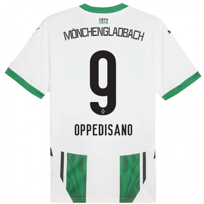 Danxen Herren Valentina Oppedisano #9 Weiß Grün Heimtrikot Trikot 2024/25 T-Shirt Schweiz