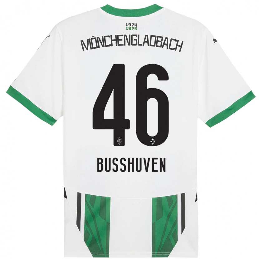 Danxen Herren Alina Busshuven #46 Weiß Grün Heimtrikot Trikot 2024/25 T-Shirt Schweiz