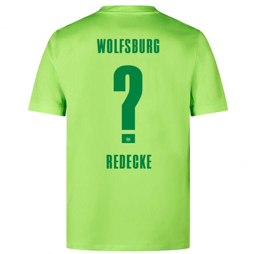 Danxen Herren Jan Redecke #0 Fluoreszierendes Grün Heimtrikot Trikot 2024/25 T-Shirt Schweiz