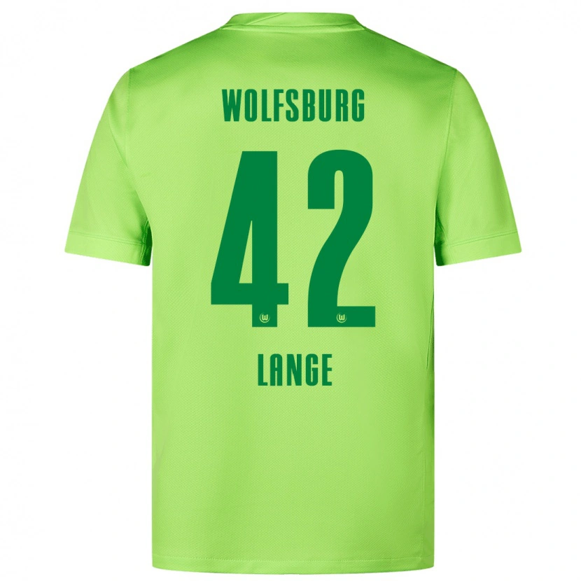 Danxen Herren Felix Lange #42 Fluoreszierendes Grün Heimtrikot Trikot 2024/25 T-Shirt Schweiz