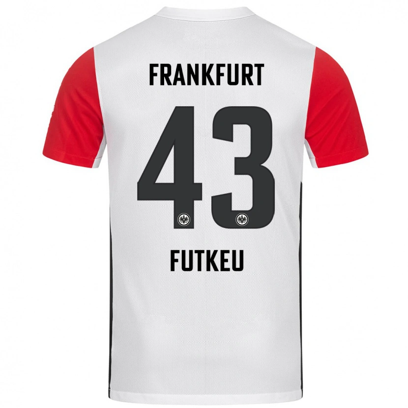 Danxen Herren Noel Futkeu #43 Weiß Rot Heimtrikot Trikot 2024/25 T-Shirt Schweiz
