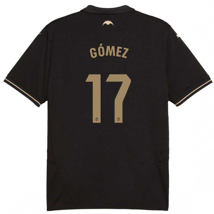Danxen Herren Dani Gómez #17 Schwarz Auswärtstrikot Trikot 2024/25 T-Shirt Schweiz