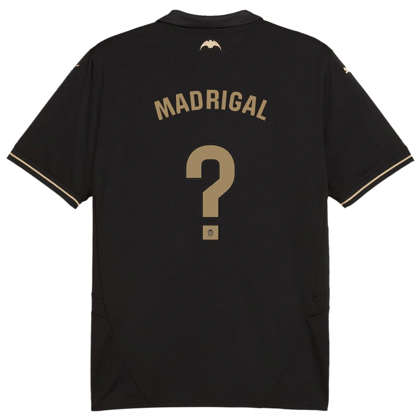 Danxen Herren Warren Madrigal #0 Schwarz Auswärtstrikot Trikot 2024/25 T-Shirt Schweiz