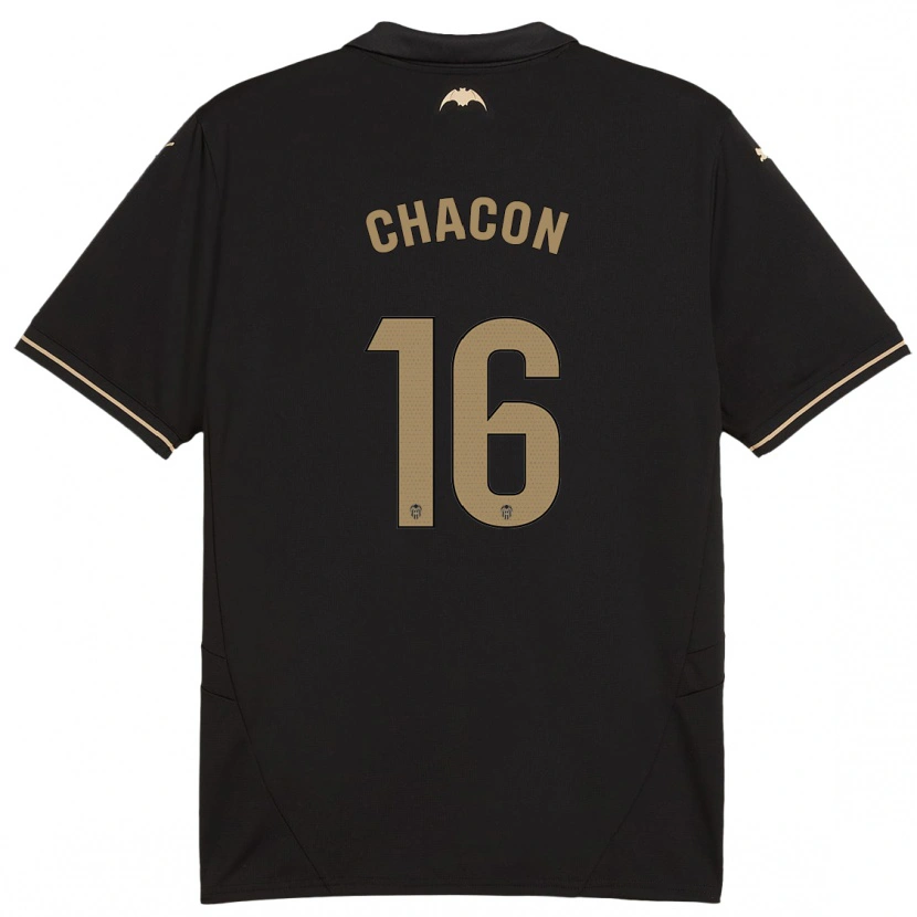 Danxen Herren Ivonne Chacón #16 Schwarz Auswärtstrikot Trikot 2024/25 T-Shirt Schweiz