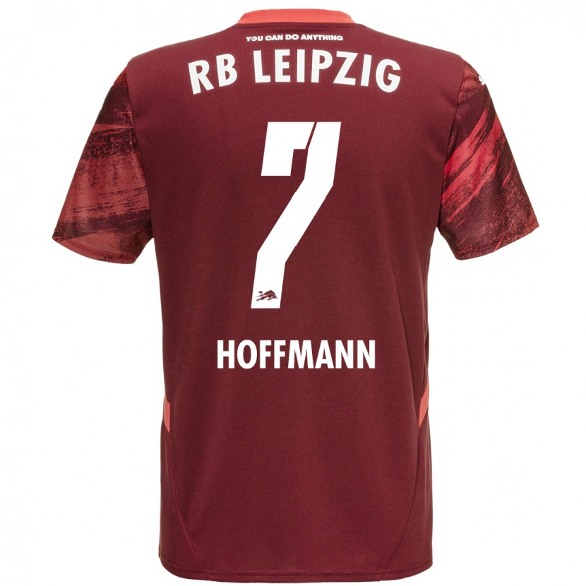 Danxen Herren Giovanna Hoffmann #7 Burgunderrot Auswärtstrikot Trikot 2024/25 T-Shirt Schweiz