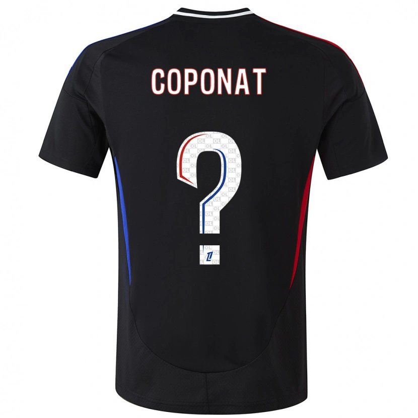 Danxen Herren Lilian Coponat #0 Schwarz Auswärtstrikot Trikot 2024/25 T-Shirt Schweiz