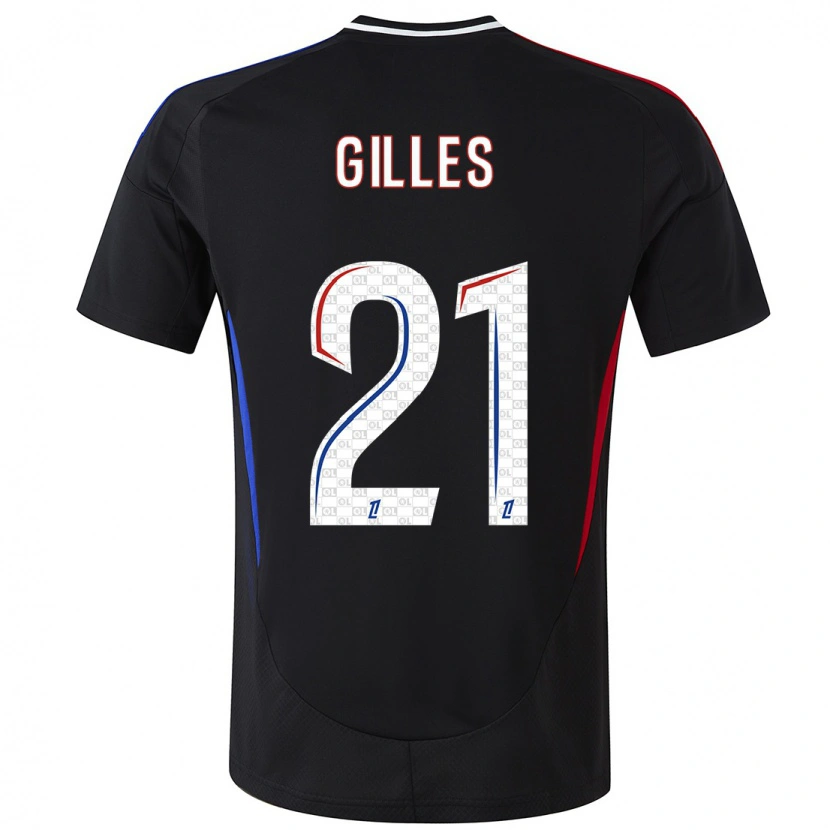 Danxen Herren Vanessa Gilles #21 Schwarz Auswärtstrikot Trikot 2024/25 T-Shirt Schweiz