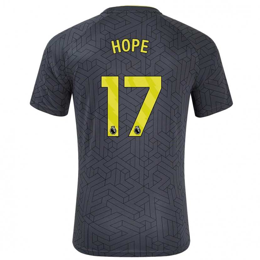 Danxen Herren Lucy Hope #17 Schwarz Gelb Auswärtstrikot Trikot 2024/25 T-Shirt Schweiz