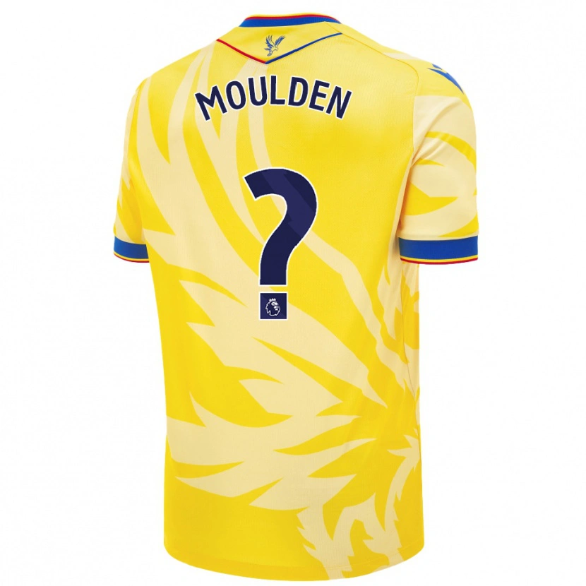 Danxen Herren Louie Moulden #0 Gelb Auswärtstrikot Trikot 2024/25 T-Shirt Schweiz