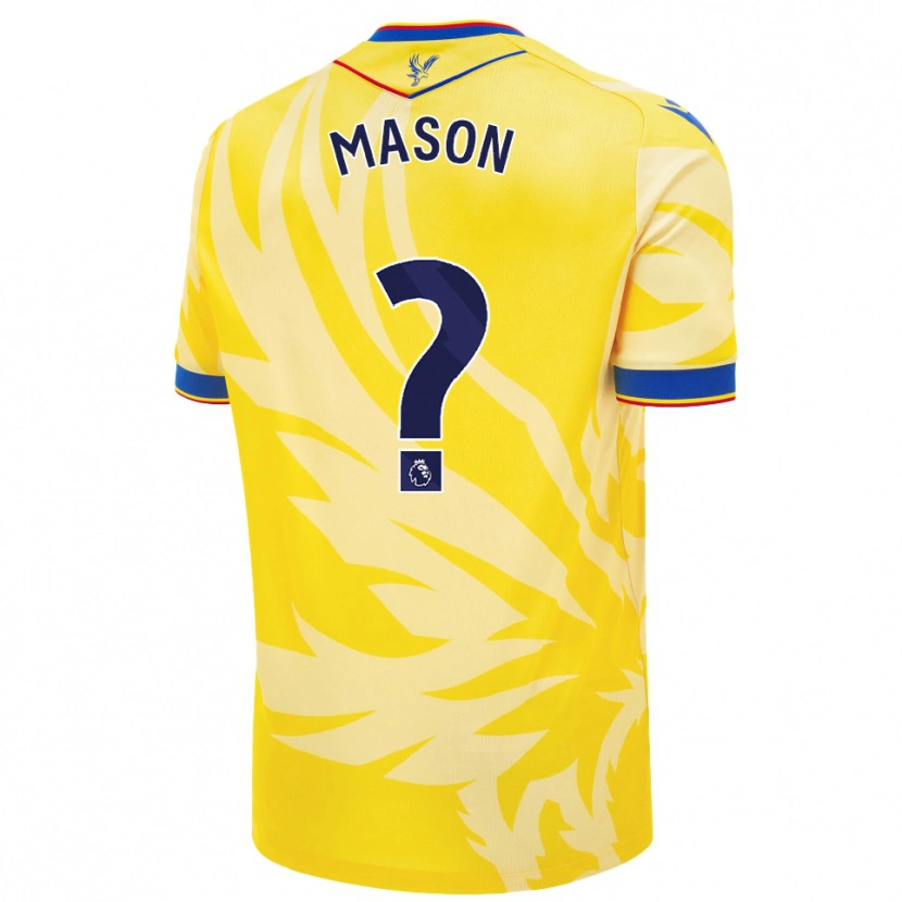 Danxen Herren Jack Mason #0 Gelb Auswärtstrikot Trikot 2024/25 T-Shirt Schweiz