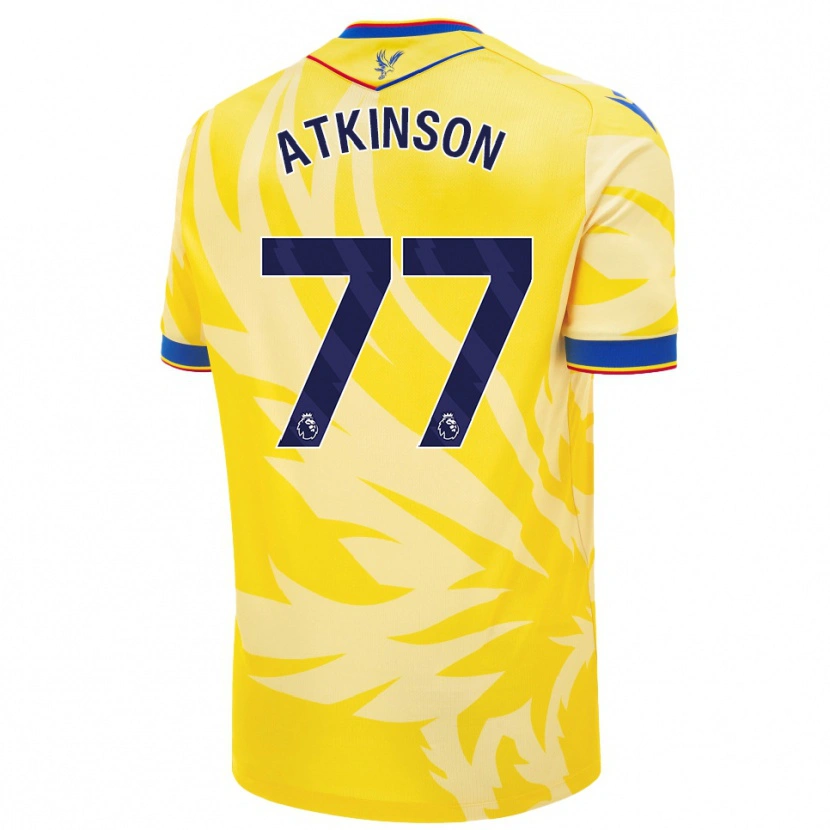 Danxen Herren Isibeal Atkinson #77 Gelb Auswärtstrikot Trikot 2024/25 T-Shirt Schweiz