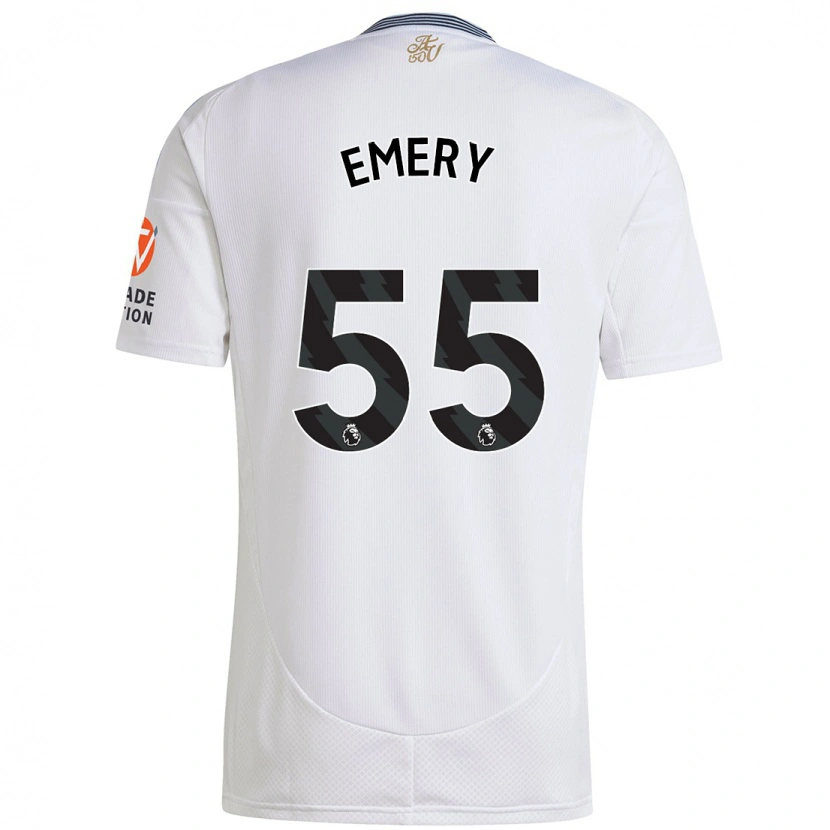 Danxen Herren Lander Emery #55 Weiß Auswärtstrikot Trikot 2024/25 T-Shirt Schweiz