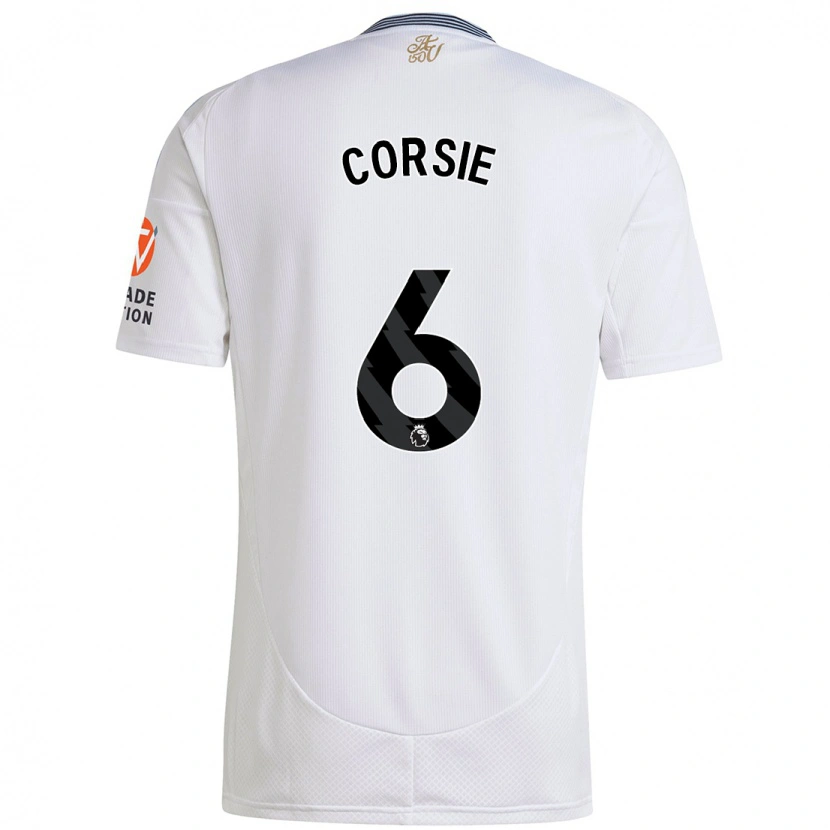 Danxen Herren Rachel Corsie #6 Weiß Auswärtstrikot Trikot 2024/25 T-Shirt Schweiz