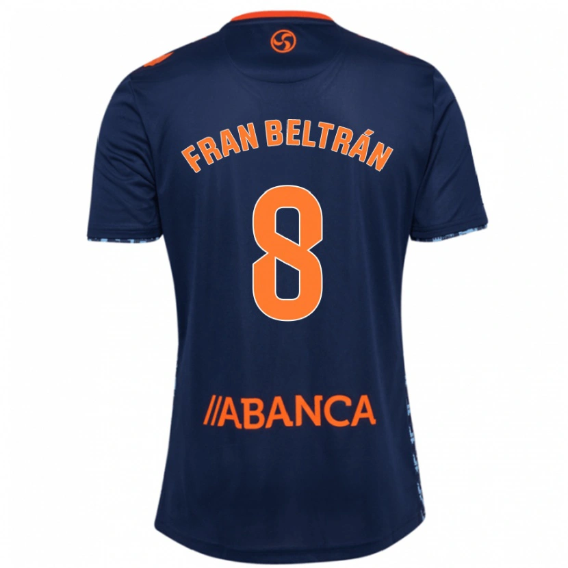 Danxen Herren Fran Beltrán #8 Marineblau Auswärtstrikot Trikot 2024/25 T-Shirt Schweiz