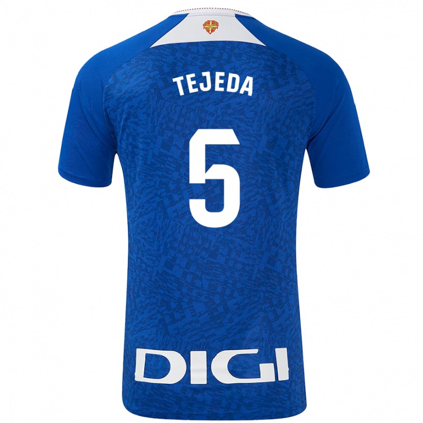 Danxen Herren Diego Tejeda #5 Königsblau Auswärtstrikot Trikot 2024/25 T-Shirt Schweiz
