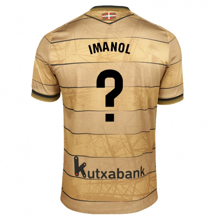 Danxen Herren Imanol Ruiz #0 Braun Auswärtstrikot Trikot 2024/25 T-Shirt Schweiz