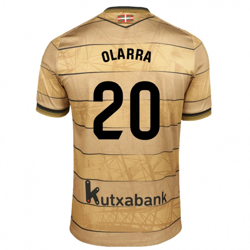 Danxen Herren Aimar Olarra #20 Braun Auswärtstrikot Trikot 2024/25 T-Shirt Schweiz