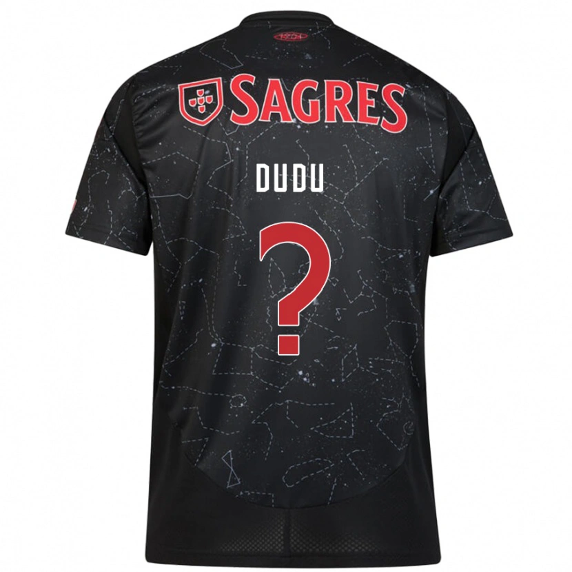 Danxen Herren Dudu #0 Schwarz Rot Auswärtstrikot Trikot 2024/25 T-Shirt Schweiz