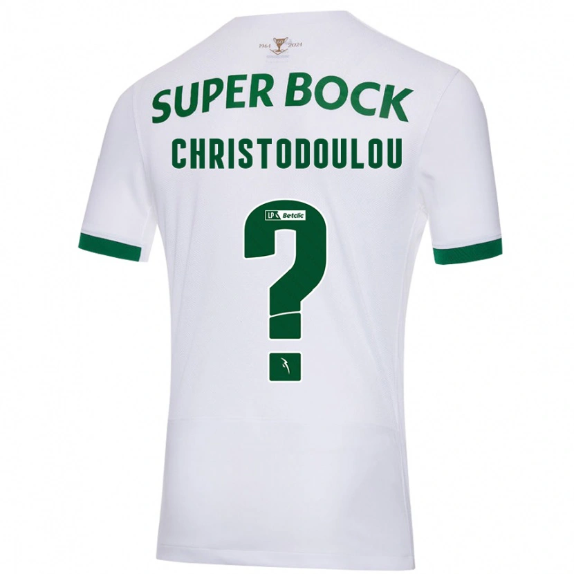 Danxen Herren Argyris Christodoulou #0 Weiß Grün Auswärtstrikot Trikot 2024/25 T-Shirt Schweiz