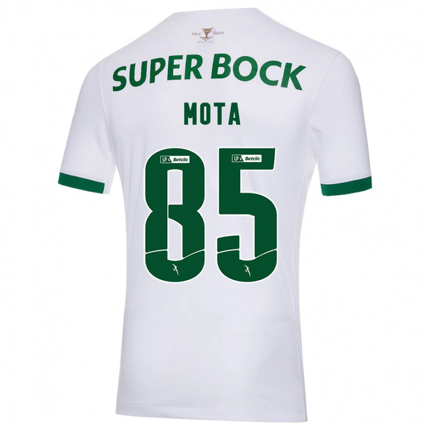Danxen Herren Rafael Mota #85 Weiß Grün Auswärtstrikot Trikot 2024/25 T-Shirt Schweiz