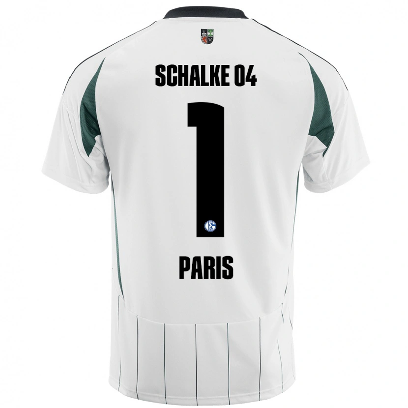 Danxen Herren Julius Paris #1 Weiß Grün Auswärtstrikot Trikot 2024/25 T-Shirt Schweiz