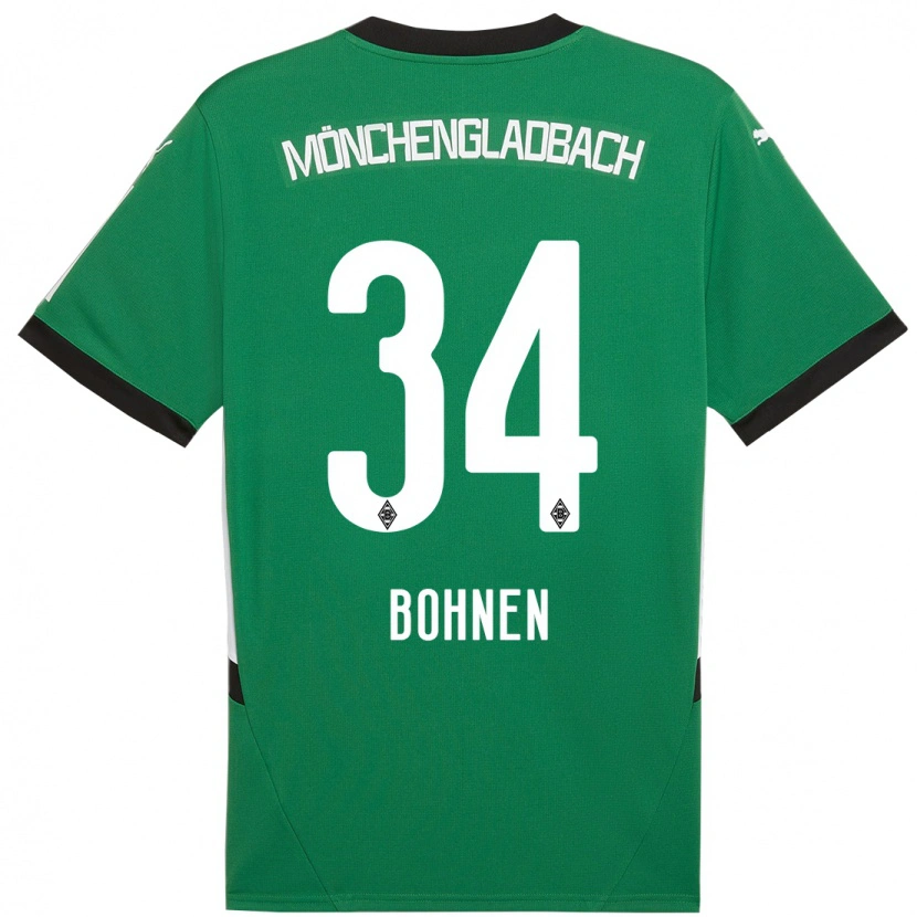 Danxen Herren Bohnen #34 Grün Weiß Auswärtstrikot Trikot 2024/25 T-Shirt Schweiz