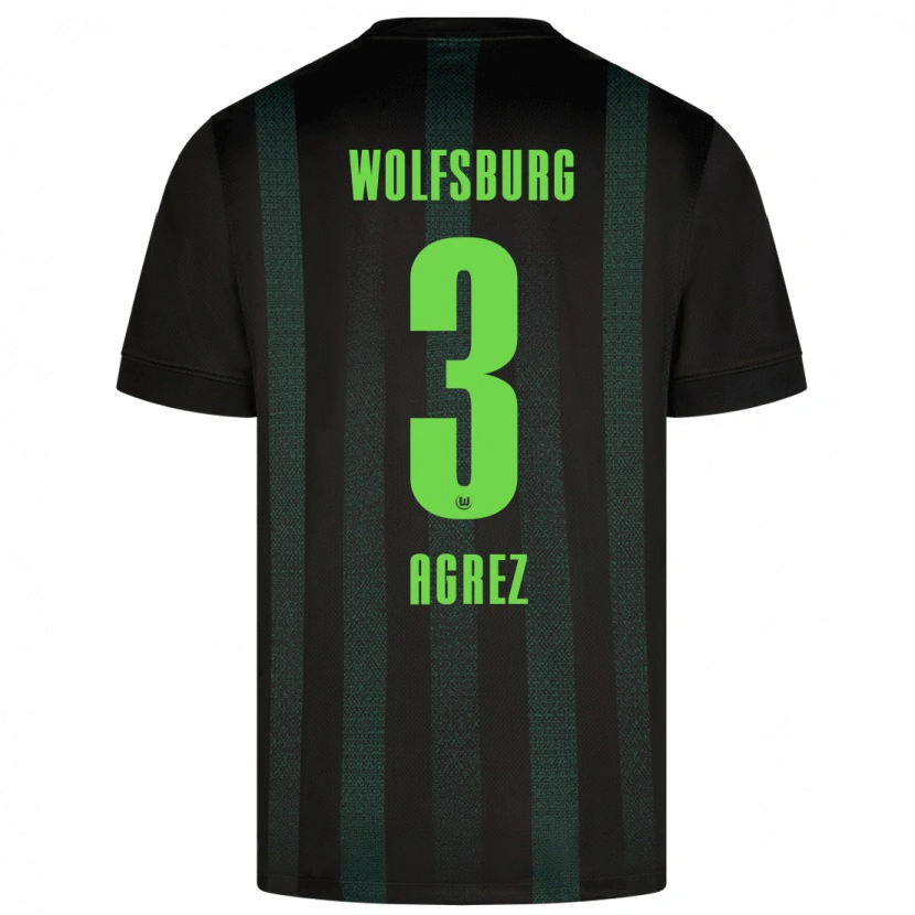 Danxen Herren Sara Agrež #3 Dunkelgrün Auswärtstrikot Trikot 2024/25 T-Shirt Schweiz