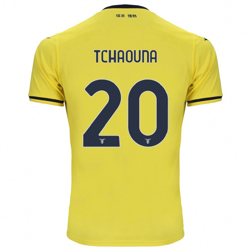 Danxen Herren Loum Tchaouna #20 Gelb Auswärtstrikot Trikot 2024/25 T-Shirt Schweiz