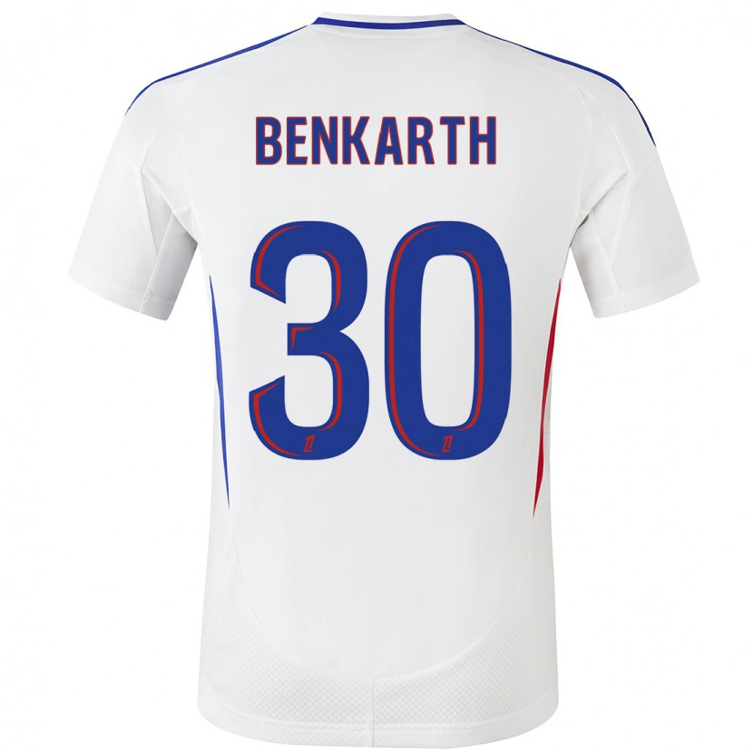 Danxen Damen Laura Benkarth #30 Weiß Blau Heimtrikot Trikot 2024/25 T-Shirt Schweiz