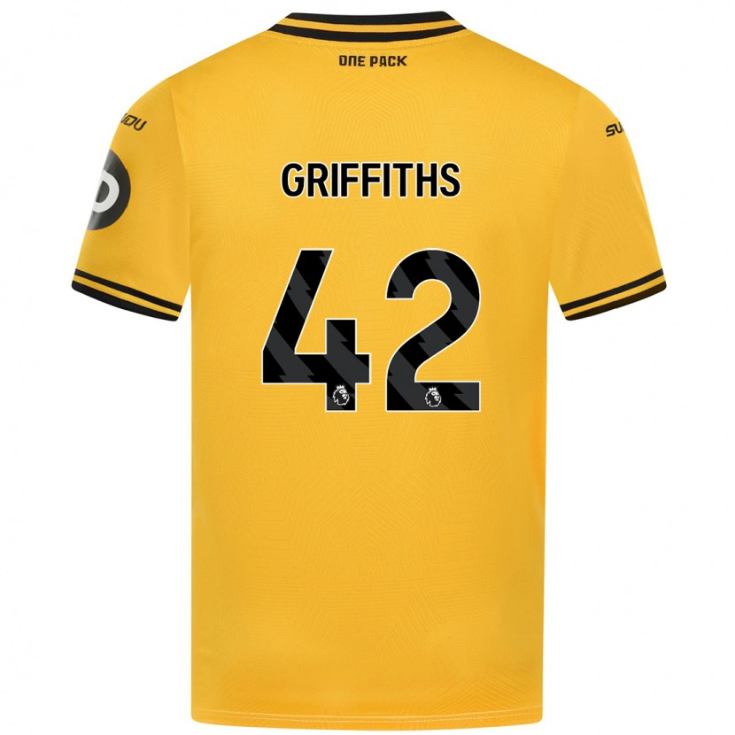 Danxen Damen Harvey Griffiths #42 Gelb Heimtrikot Trikot 2024/25 T-Shirt Schweiz