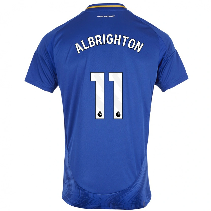 Danxen Damen Marc Albrighton #11 Blau Weiß Heimtrikot Trikot 2024/25 T-Shirt Schweiz
