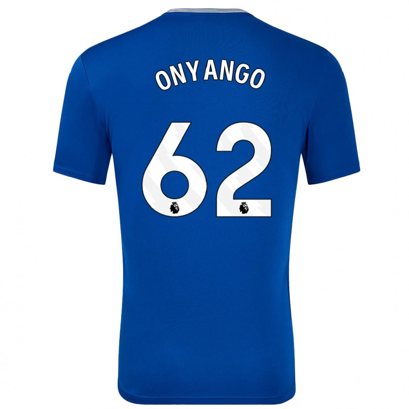 Danxen Damen Tyler Onyango #62 Blau Mit Heimtrikot Trikot 2024/25 T-Shirt Schweiz