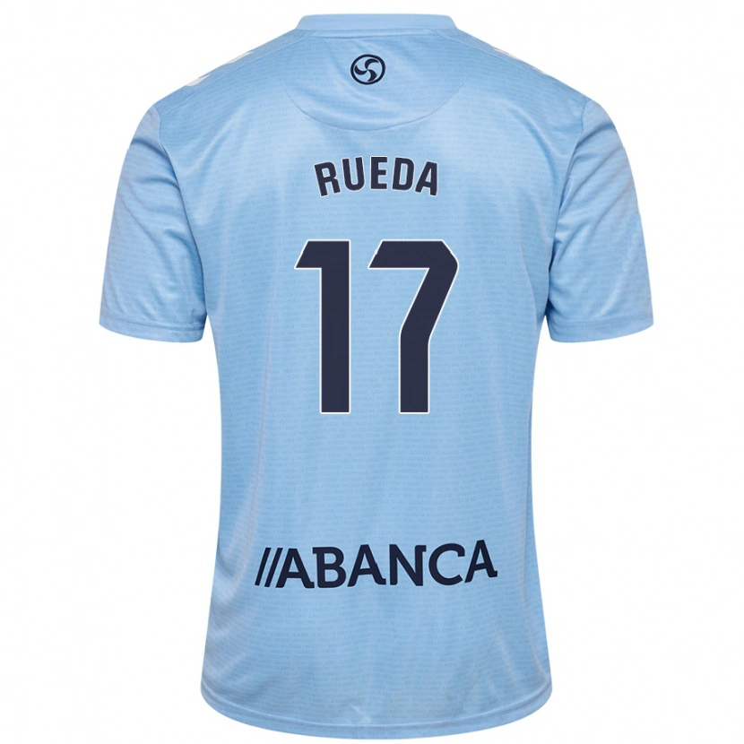 Danxen Damen Javi Rueda #17 Himmelblau Heimtrikot Trikot 2024/25 T-Shirt Schweiz
