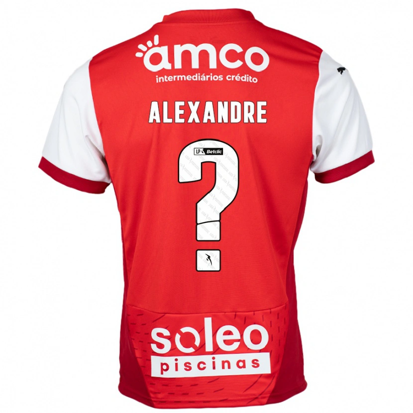 Danxen Damen Daniel Alexandre #0 Rot Weiß Heimtrikot Trikot 2024/25 T-Shirt Schweiz