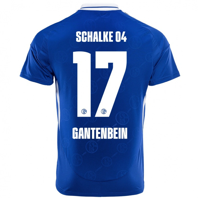 Danxen Damen Adrian Gantenbein #17 Königsblau Heimtrikot Trikot 2024/25 T-Shirt Schweiz