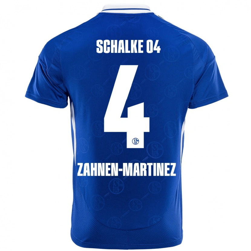 Danxen Damen Pablo Zahnen-Martinez #4 Königsblau Heimtrikot Trikot 2024/25 T-Shirt Schweiz