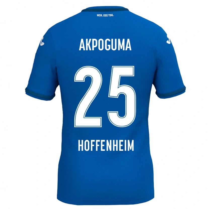 Danxen Damen Kevin Akpoguma #25 Königsblau Heimtrikot Trikot 2024/25 T-Shirt Schweiz