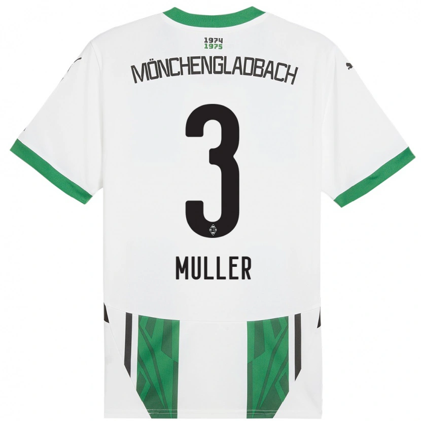 Danxen Damen Barbara Müller #3 Weiß Grün Heimtrikot Trikot 2024/25 T-Shirt Schweiz