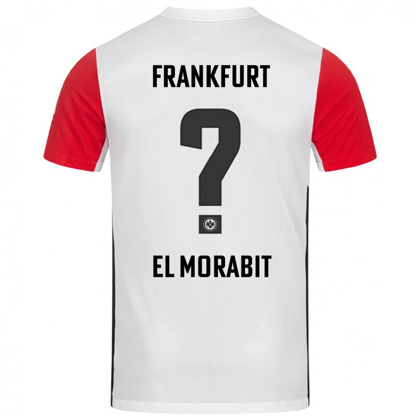 Danxen Damen Anas El Morabit #0 Weiß Rot Heimtrikot Trikot 2024/25 T-Shirt Schweiz